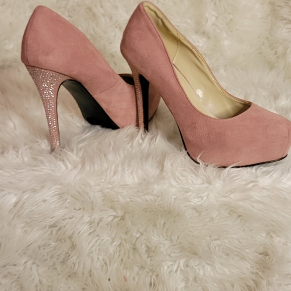 Beauty Heel Blush & Rhinestone - Picture 3 of 8